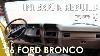 1980-1986 80-86 Ford Truck Bronco Dash Instrument Cluster Bezel Woodgrain Ac #2